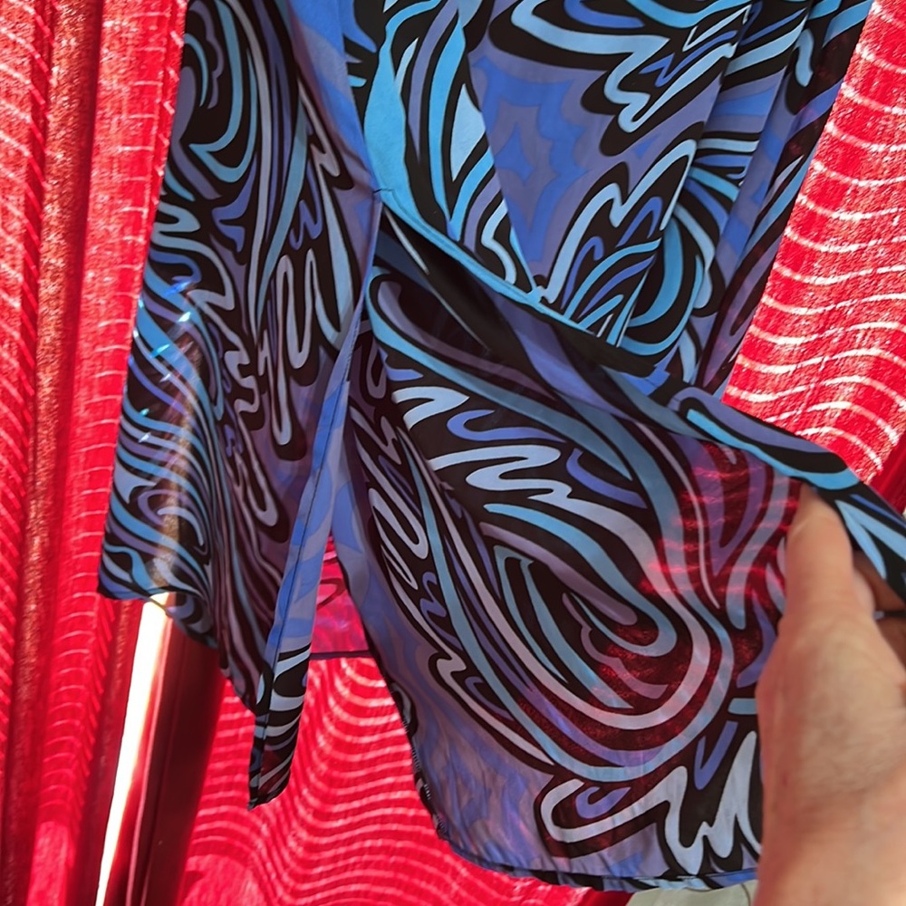 NWT Bob Mackie wearable Art skirt - Picture 8 of 8